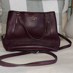 Maroon Kate Spade Bag